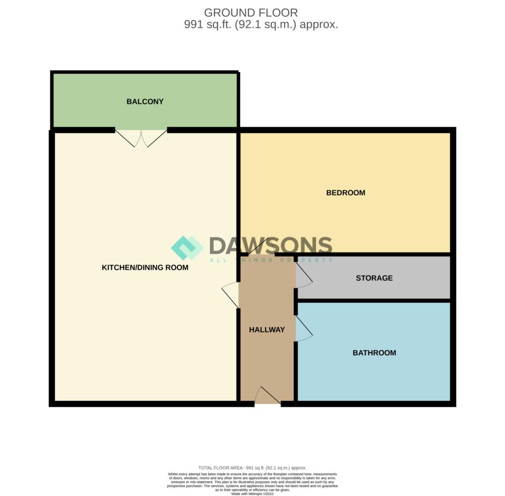 1 Orion Apartment, Phoebe Road floorplan