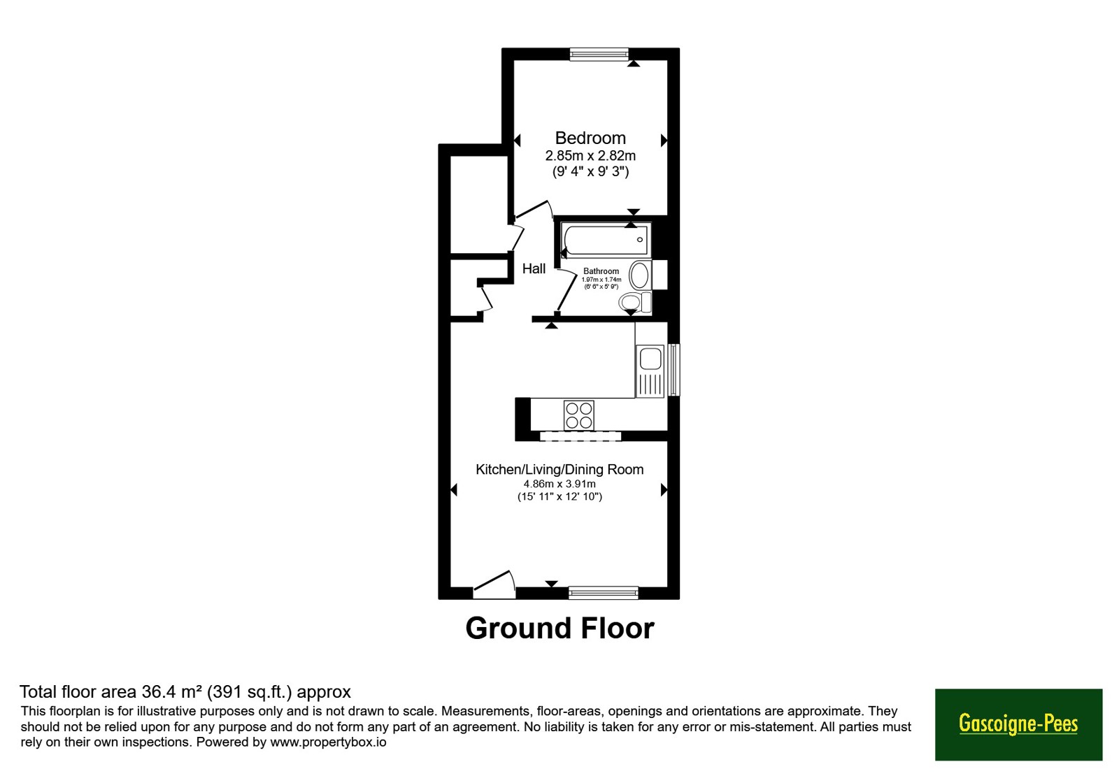 57, Windmill Rise, Kingston upon Thames floorplan
