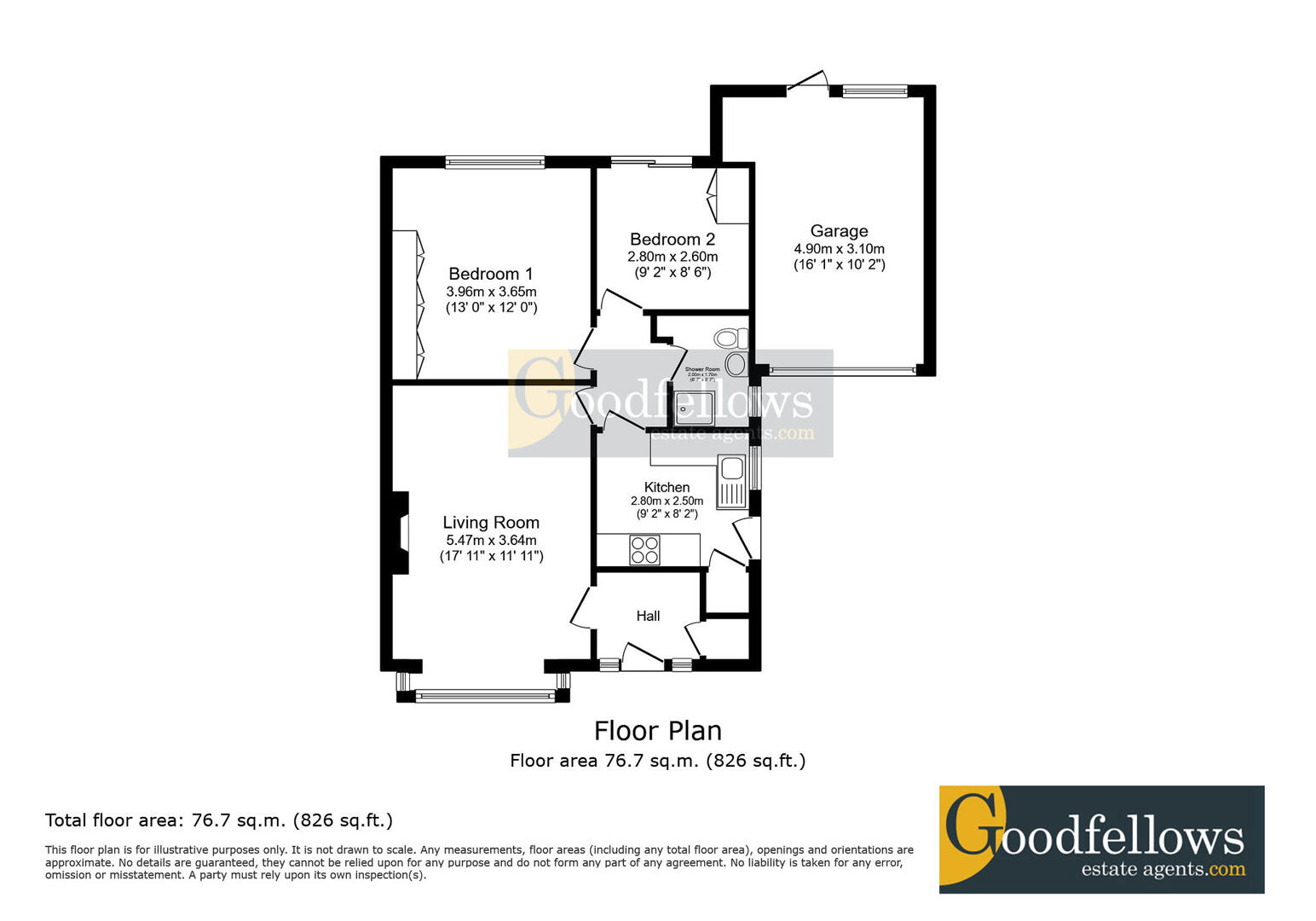 47, Eddrington Grove, Newcastle upon Tyne floorplan