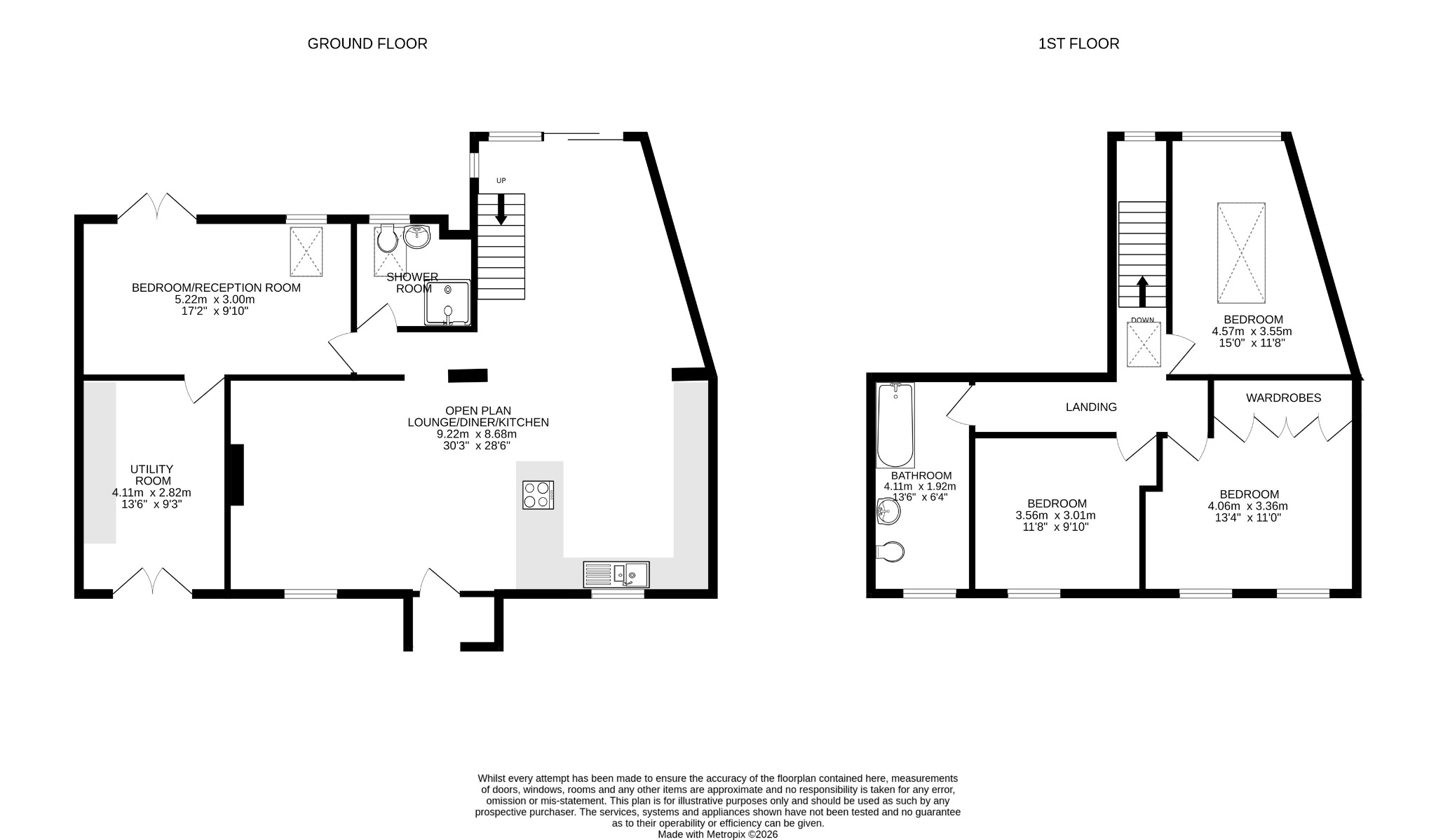 The Elms, 30 Trevarnon Lane, Hayle floorplan