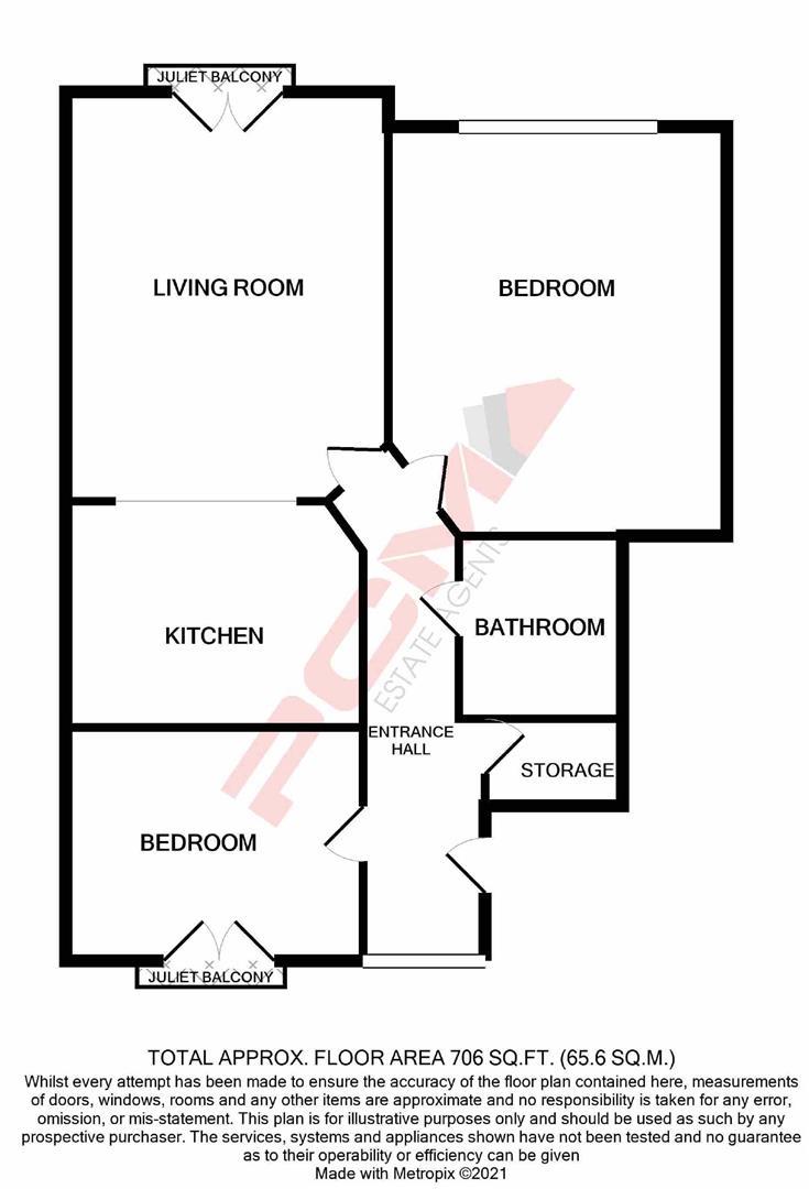 Flat 3, 32, Cooden Ledge, St. Leonards-On-Sea floorplan