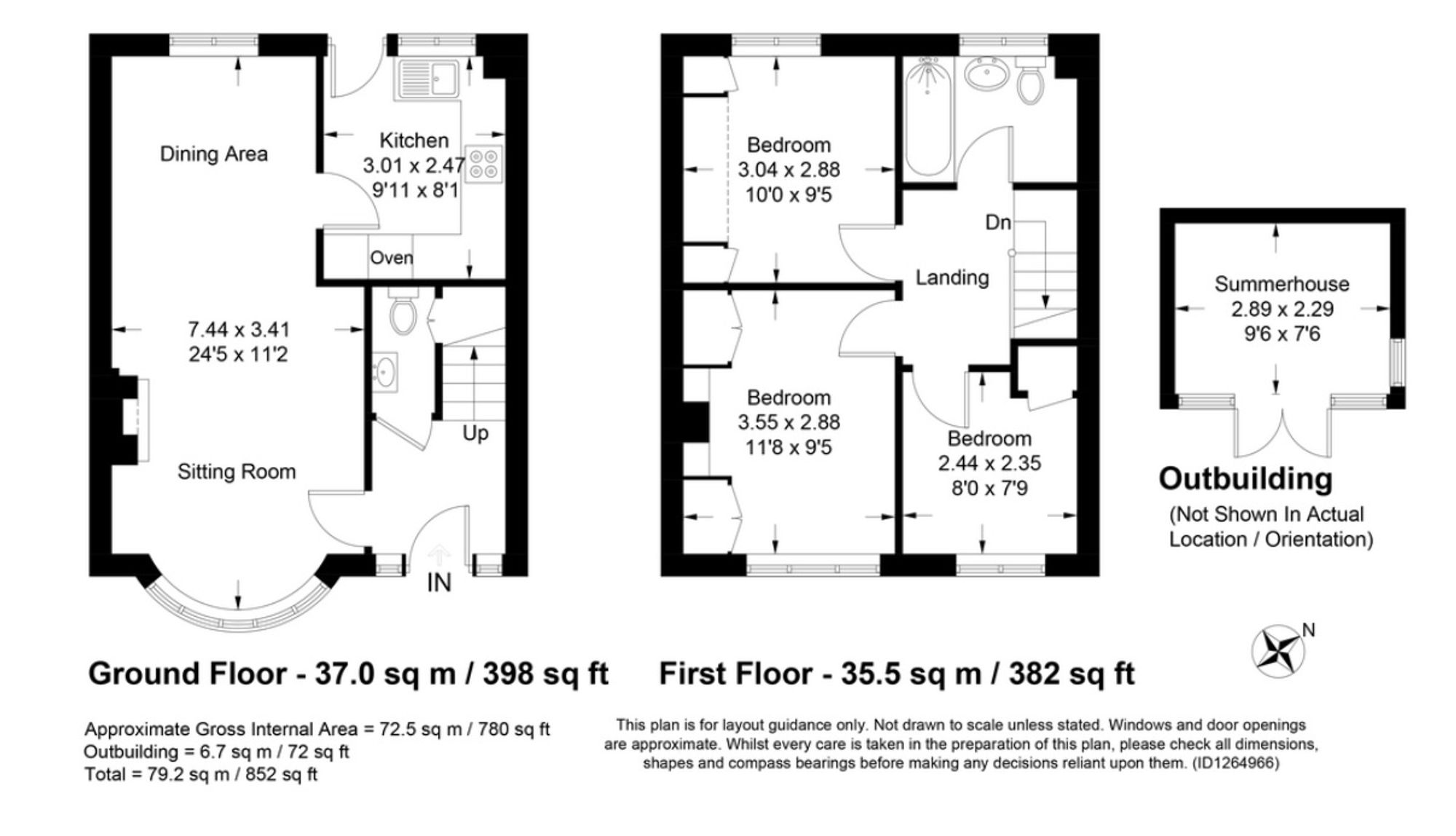 28 North Salts, Rye floorplan