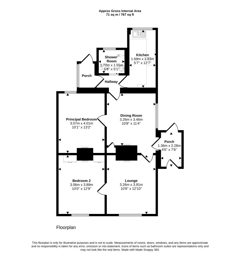 4, Silvester Road, Waterlooville floorplan