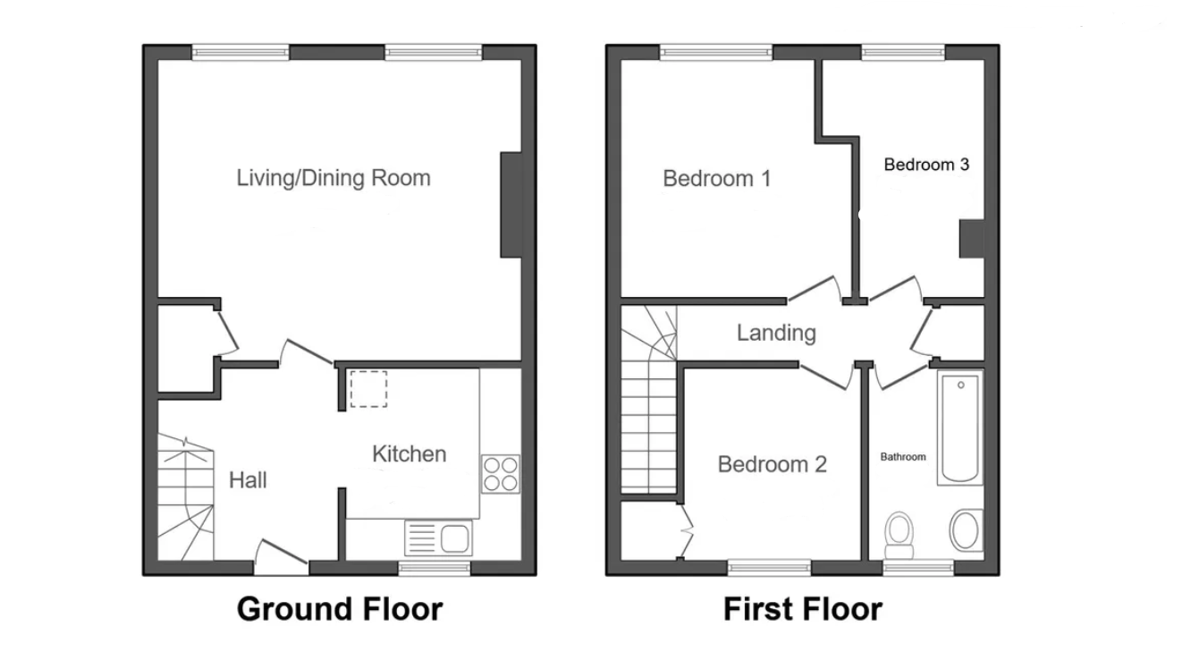 6A,, The Parade, Camberley floorplan