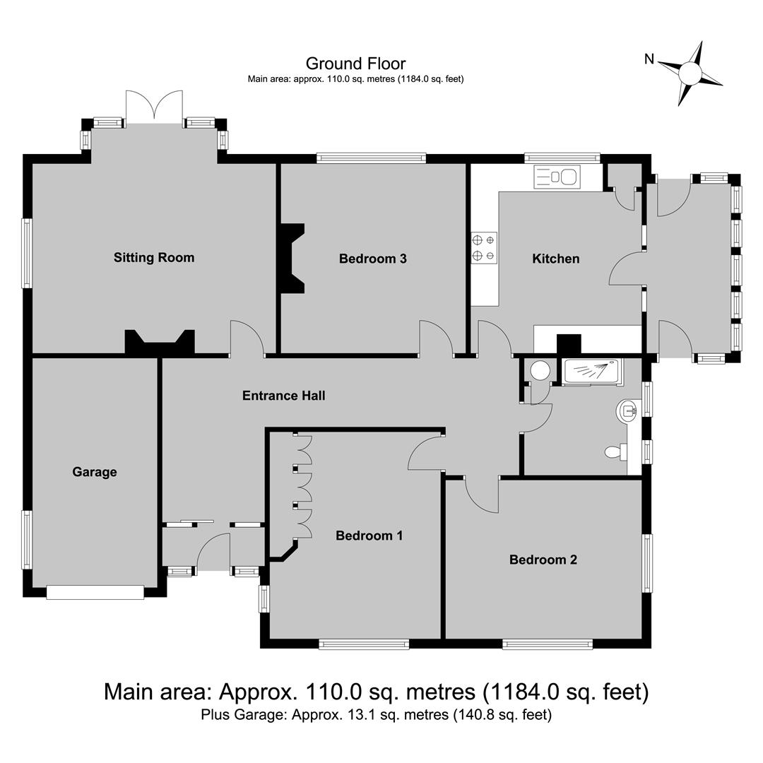3, Columbia Avenue, Whitstable floorplan