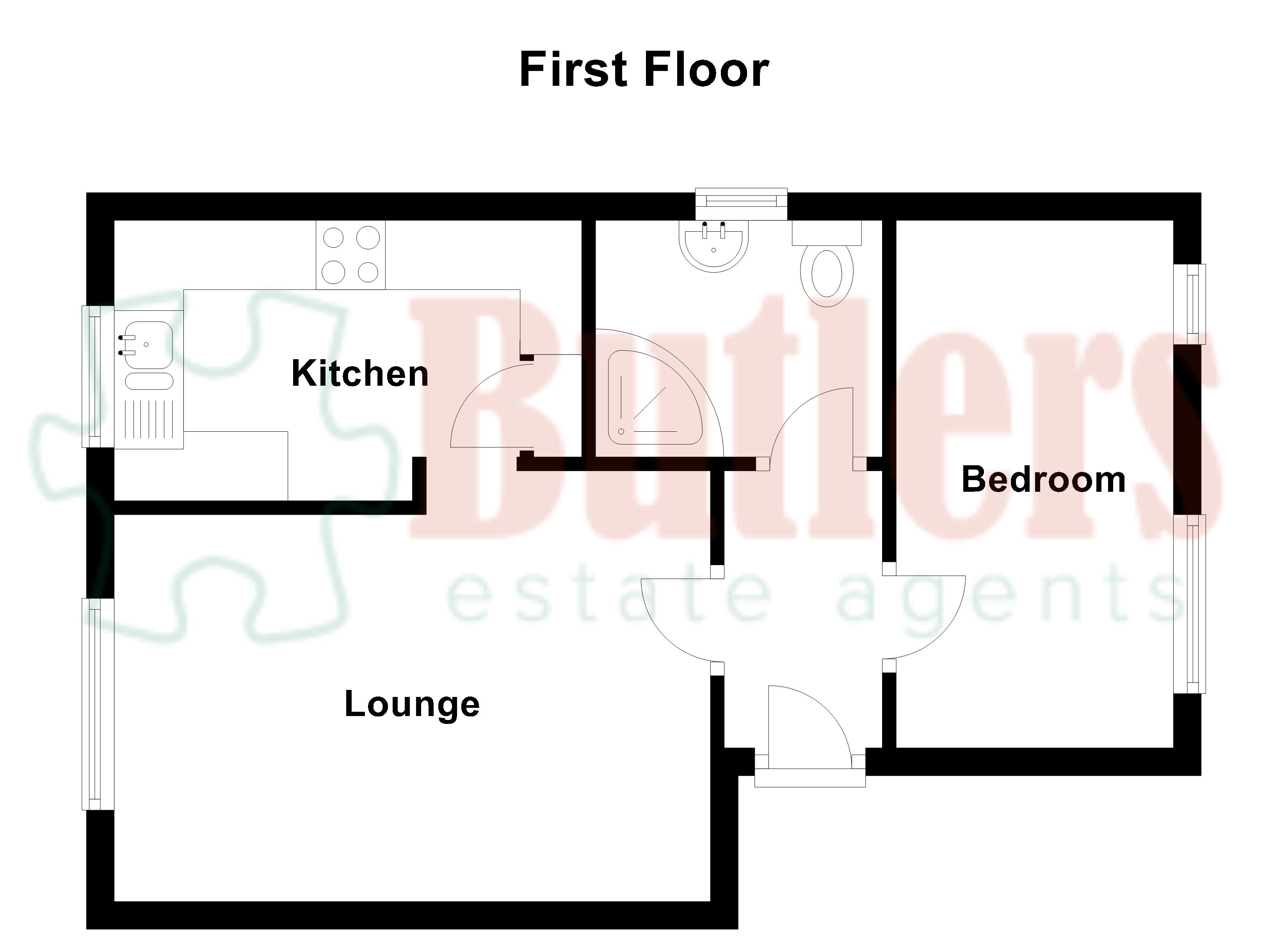 1 Bedrooms Flat to rent in Parrotts Field, Hoddesdon EN11