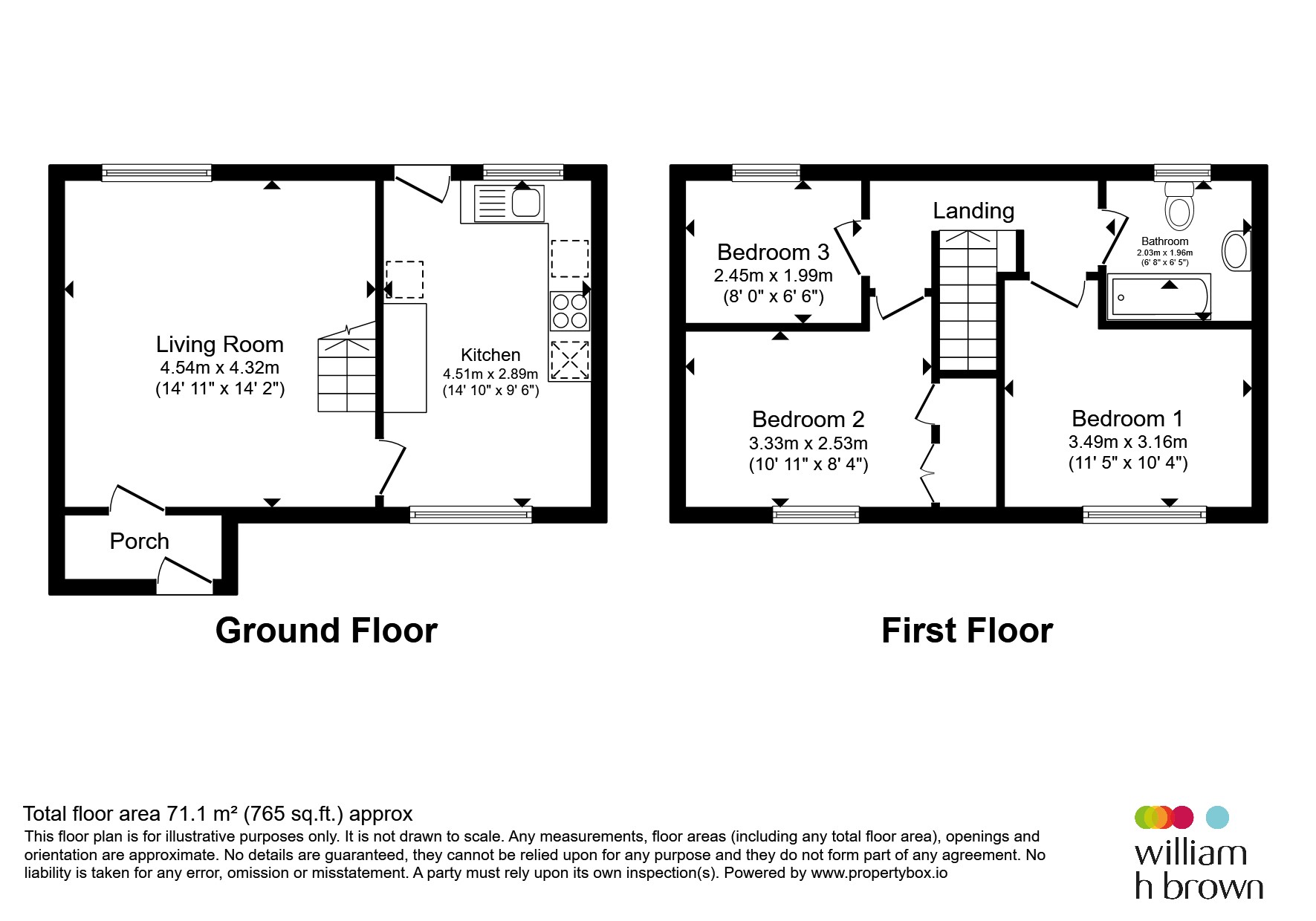 4, Glemsford Road, Stowmarket floorplan