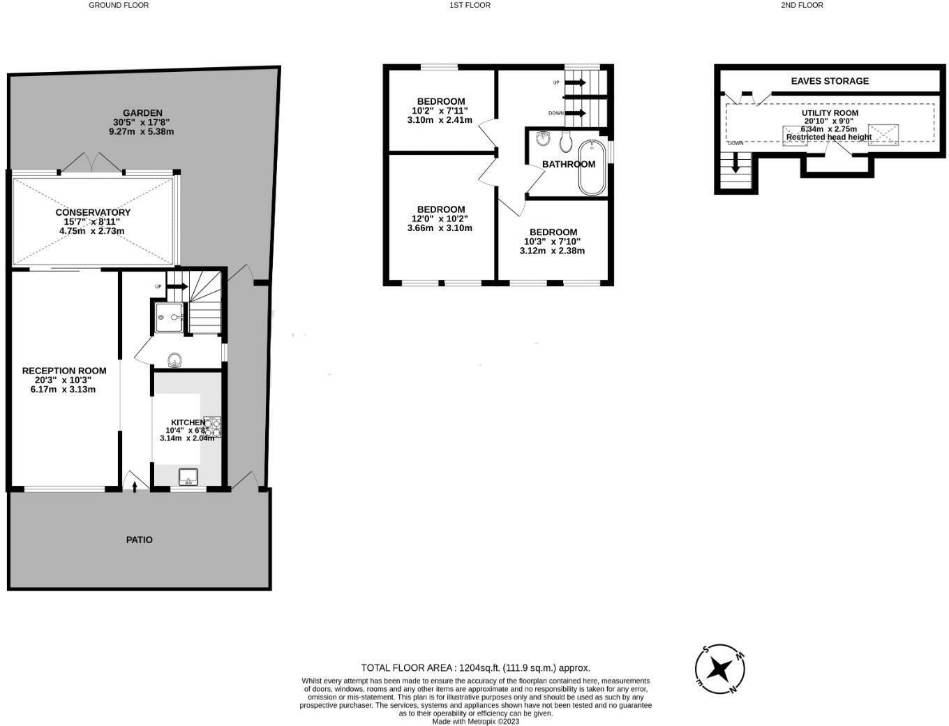 7, Pegasus Close, London floorplan