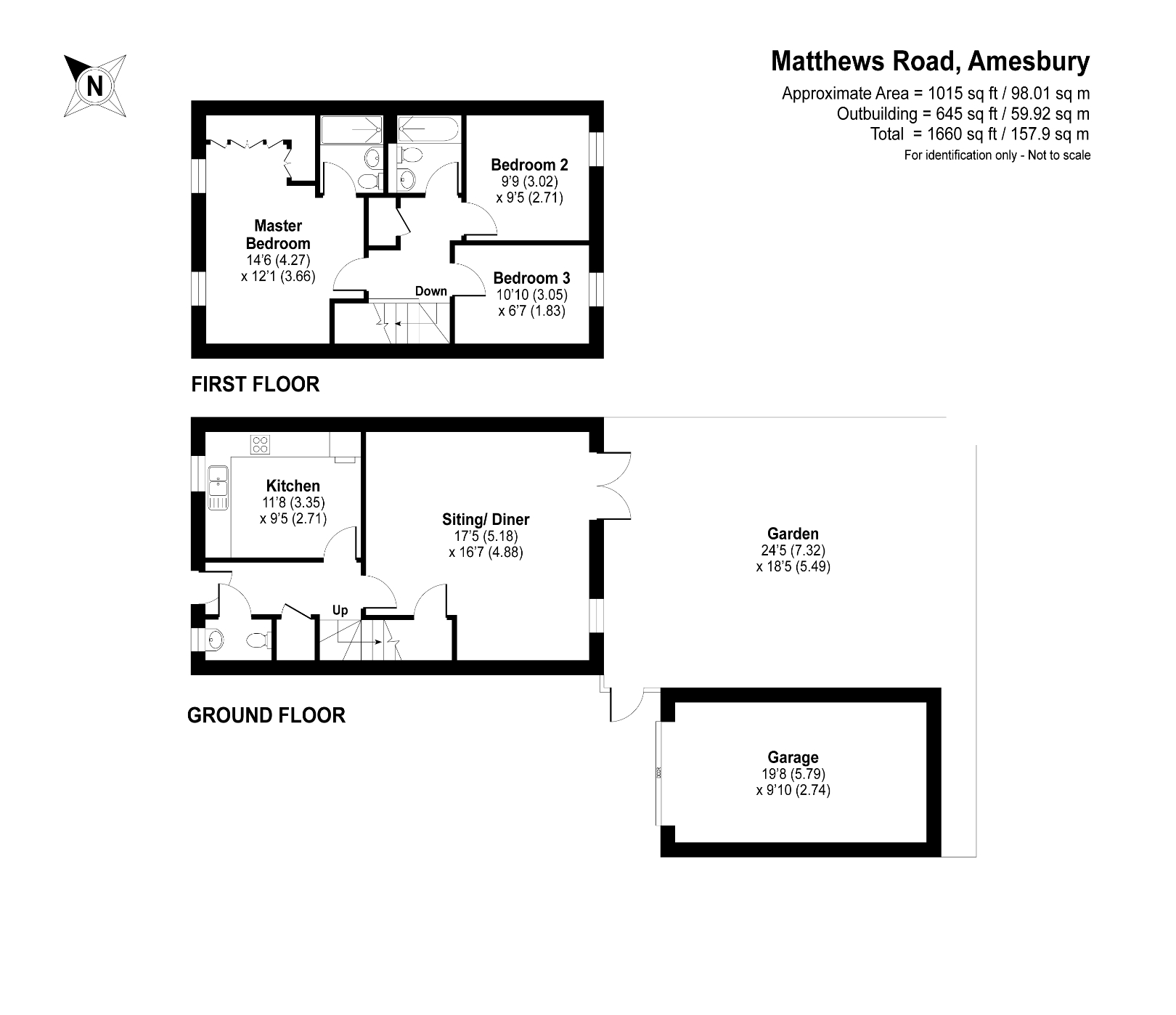 Matthews Road, Amesbury SP4, 3 bedroom detached house for sale