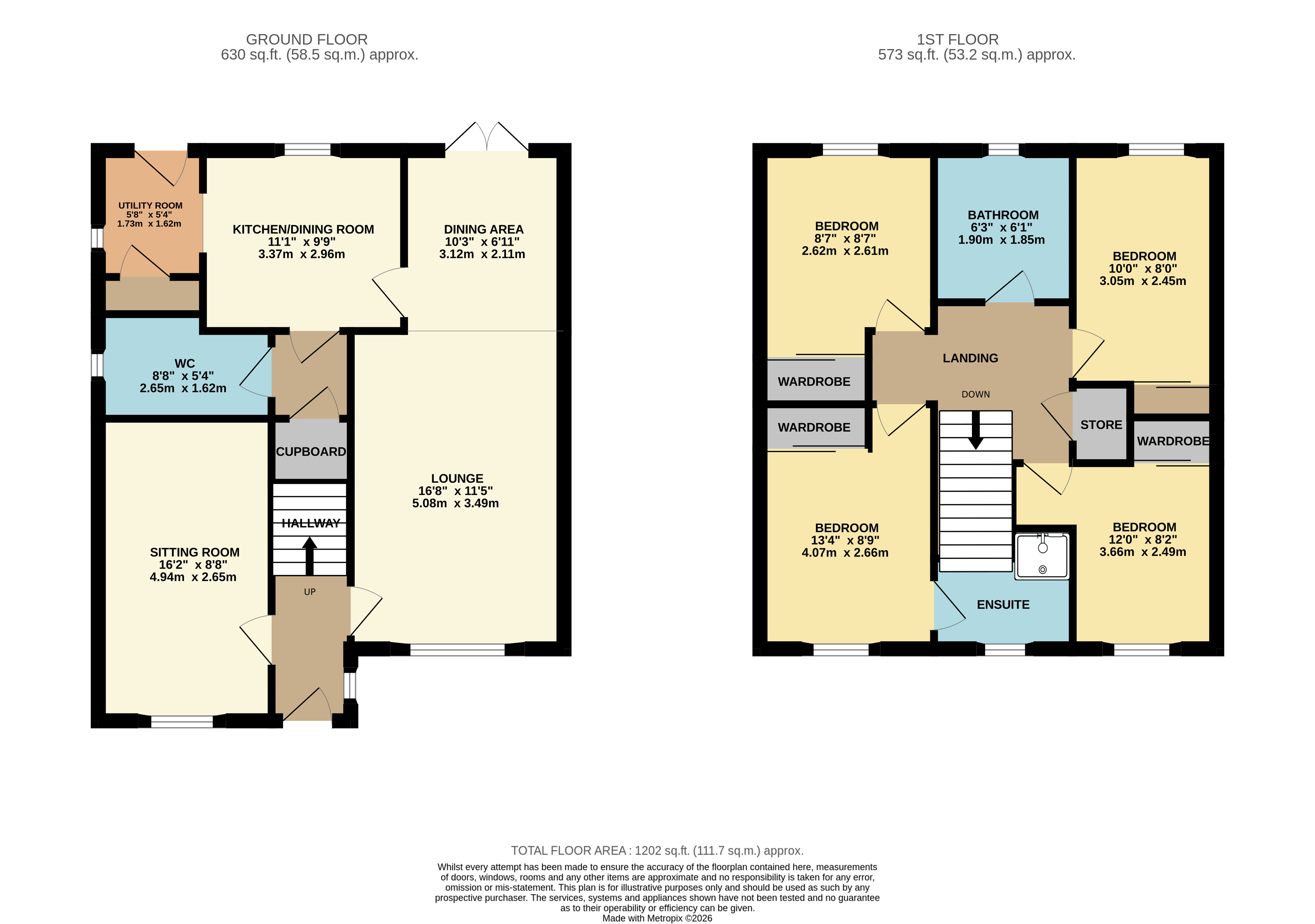 1, Kenneth Court, Leven floorplan