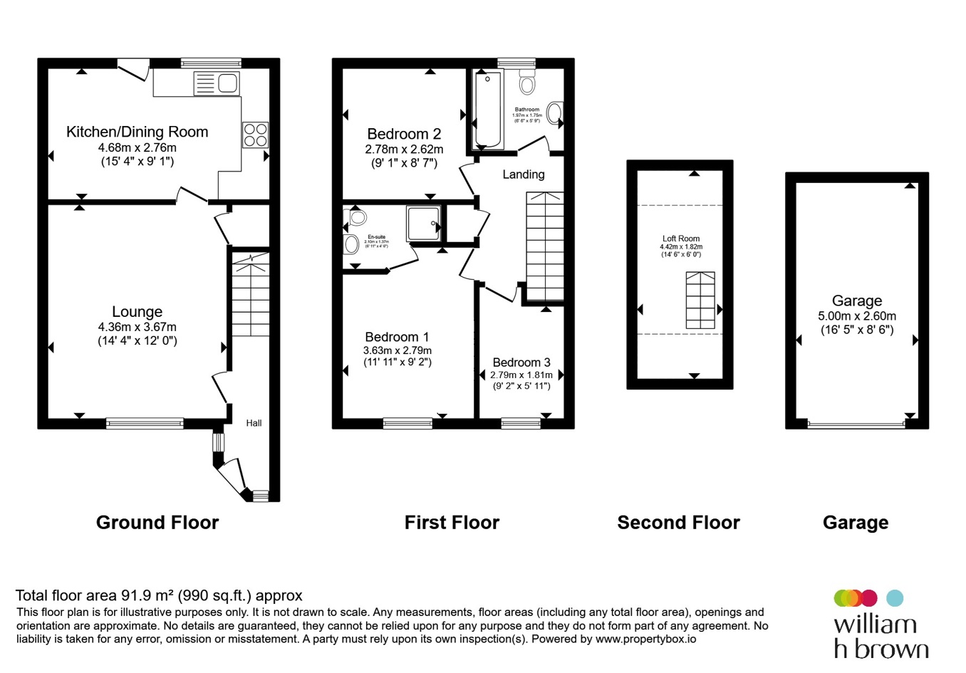 23, Trajan Gate, STEVENAGE floorplan