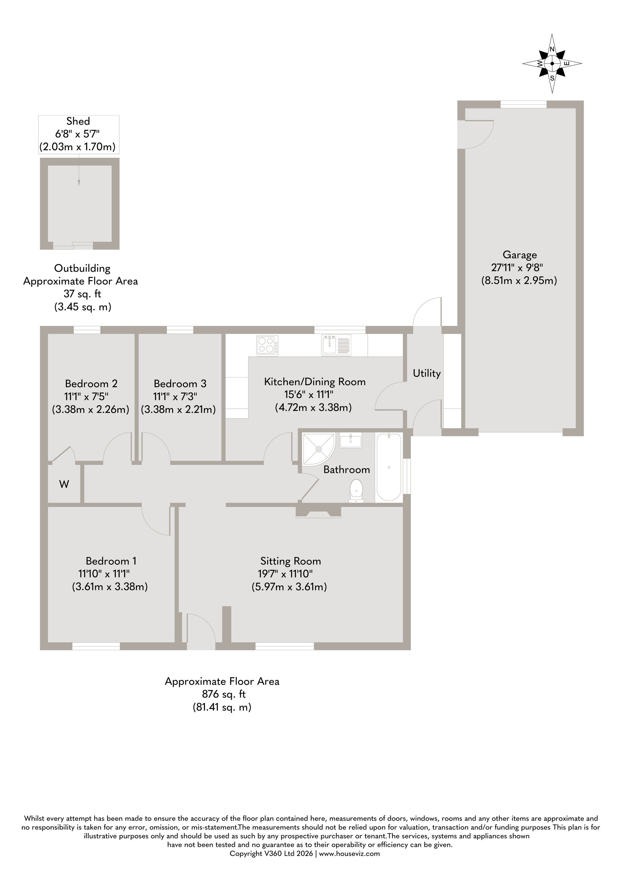 43 Alma Road, King's Lynn floorplan