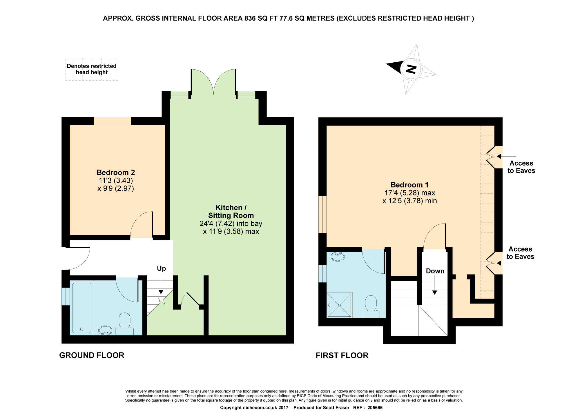 2 Bedrooms Maisonette to rent in Blenheim Road, Kidlington, Oxford OX5