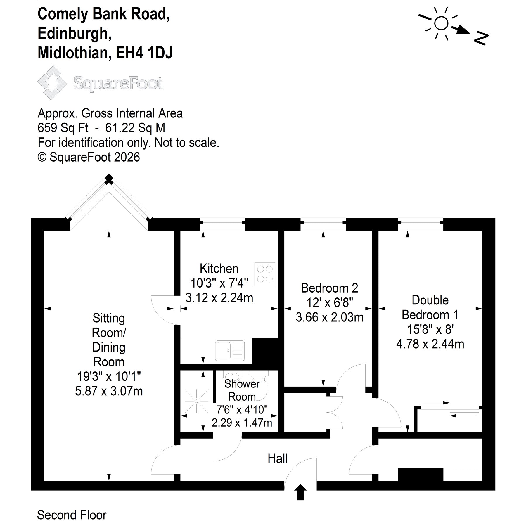 173 Comely Bank Road, Edinburgh Midlothian floorplan