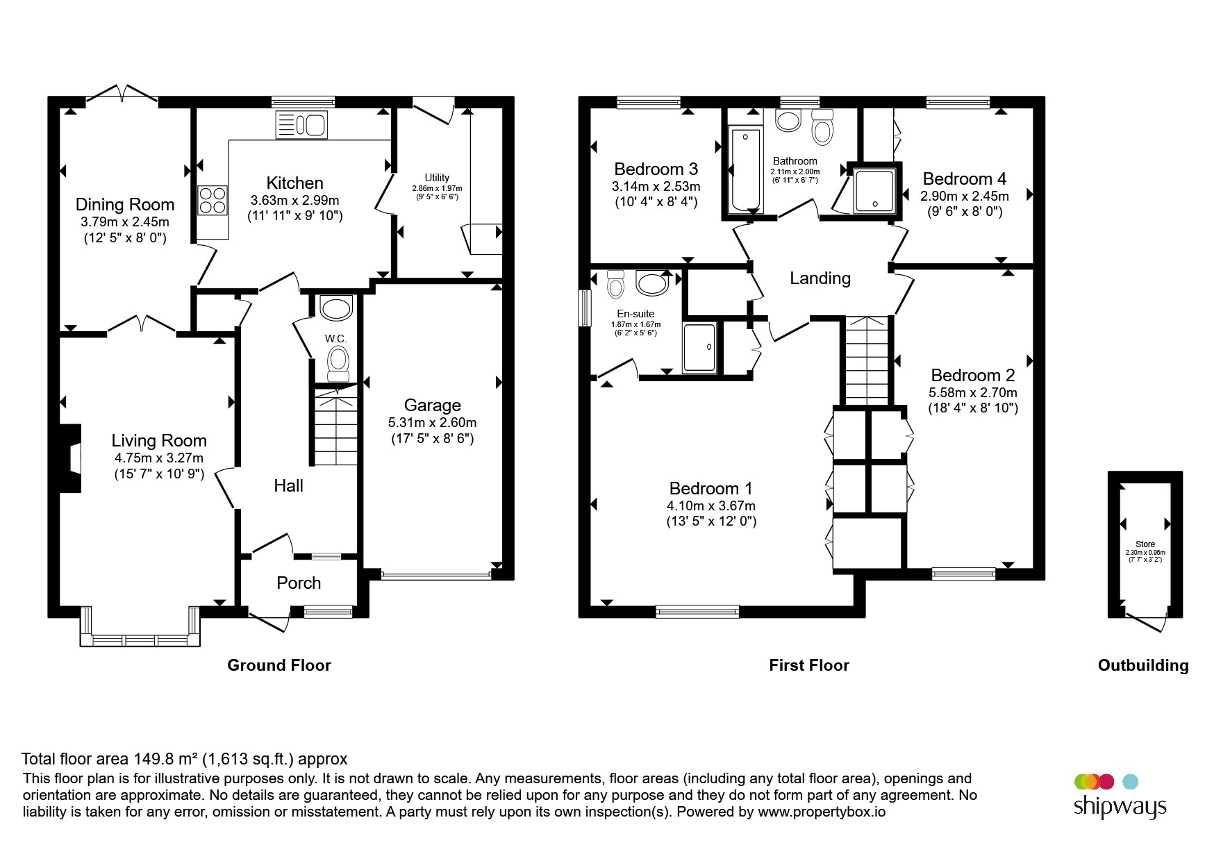 6, The Limes, Walsall floorplan