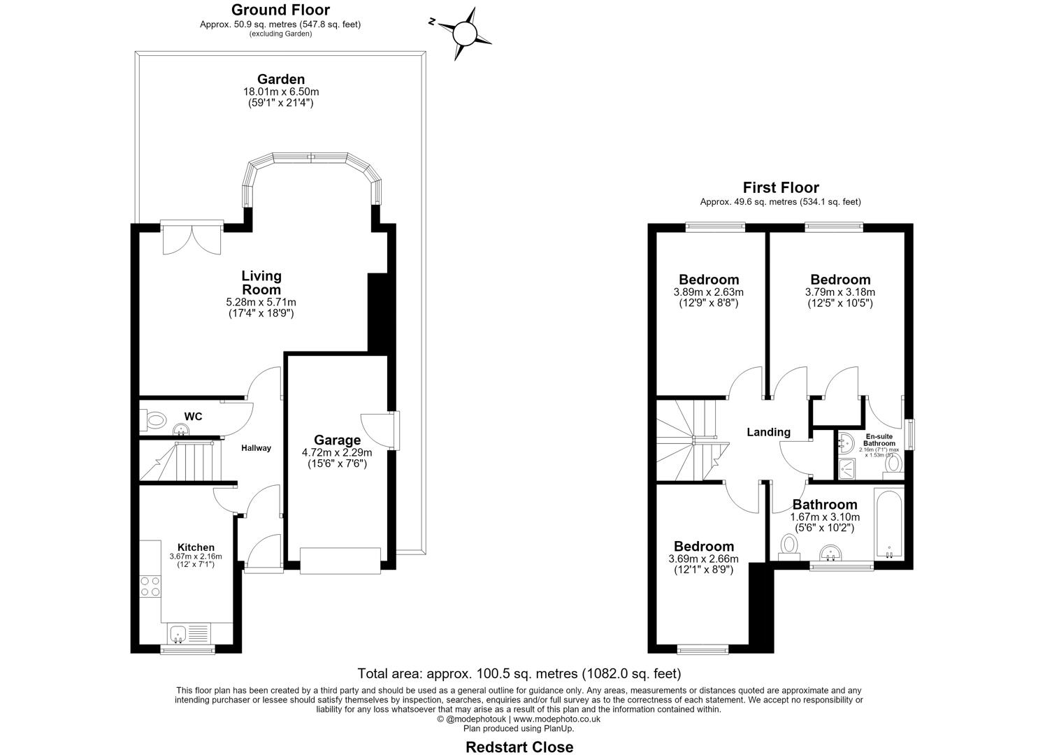 17, Redstart close, beckton floorplan