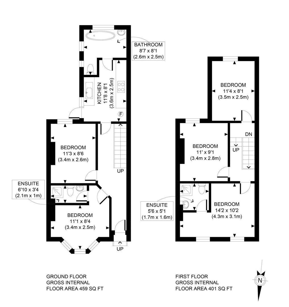 33, Frederick Road, Sutton floorplan