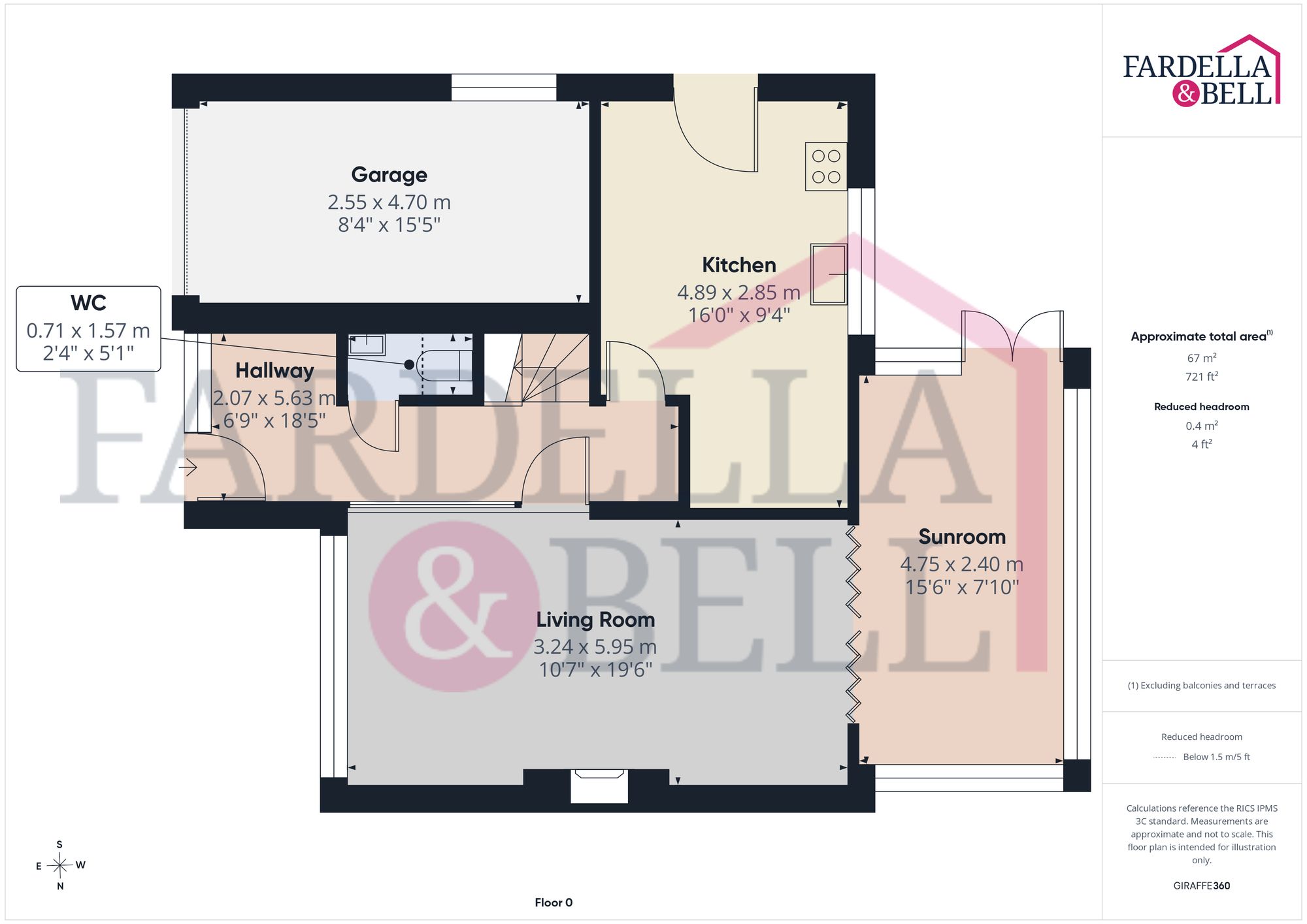 14 Hallwood Close, Burnley floorplan