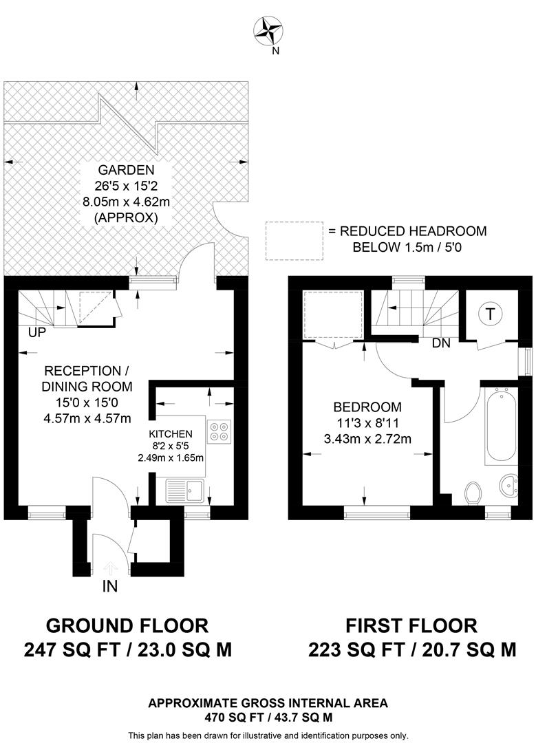 3 Benyon Mews, Bath Road, Reading floorplan