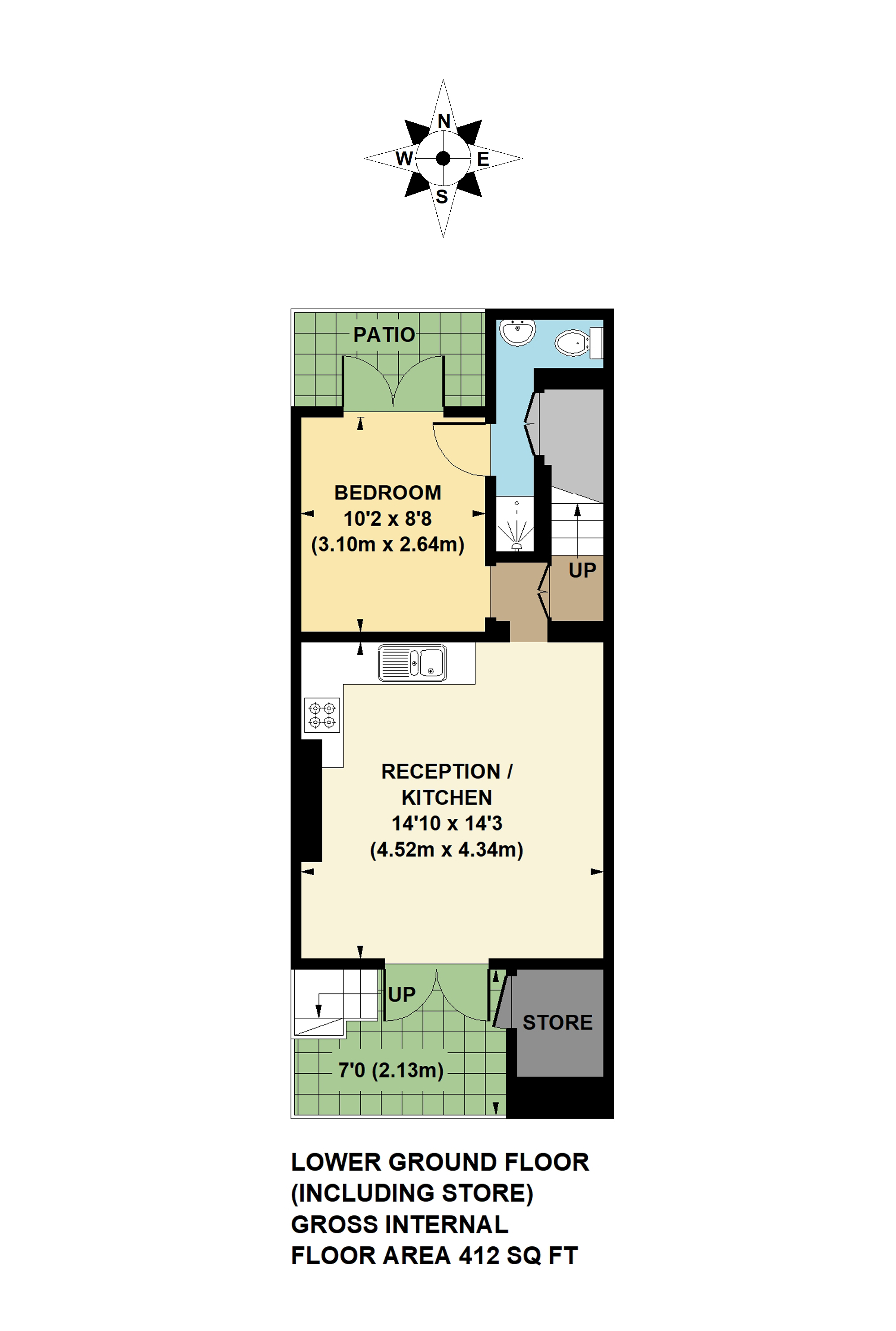 1 Bedrooms Flat to rent in Queensbridge Road, London E8