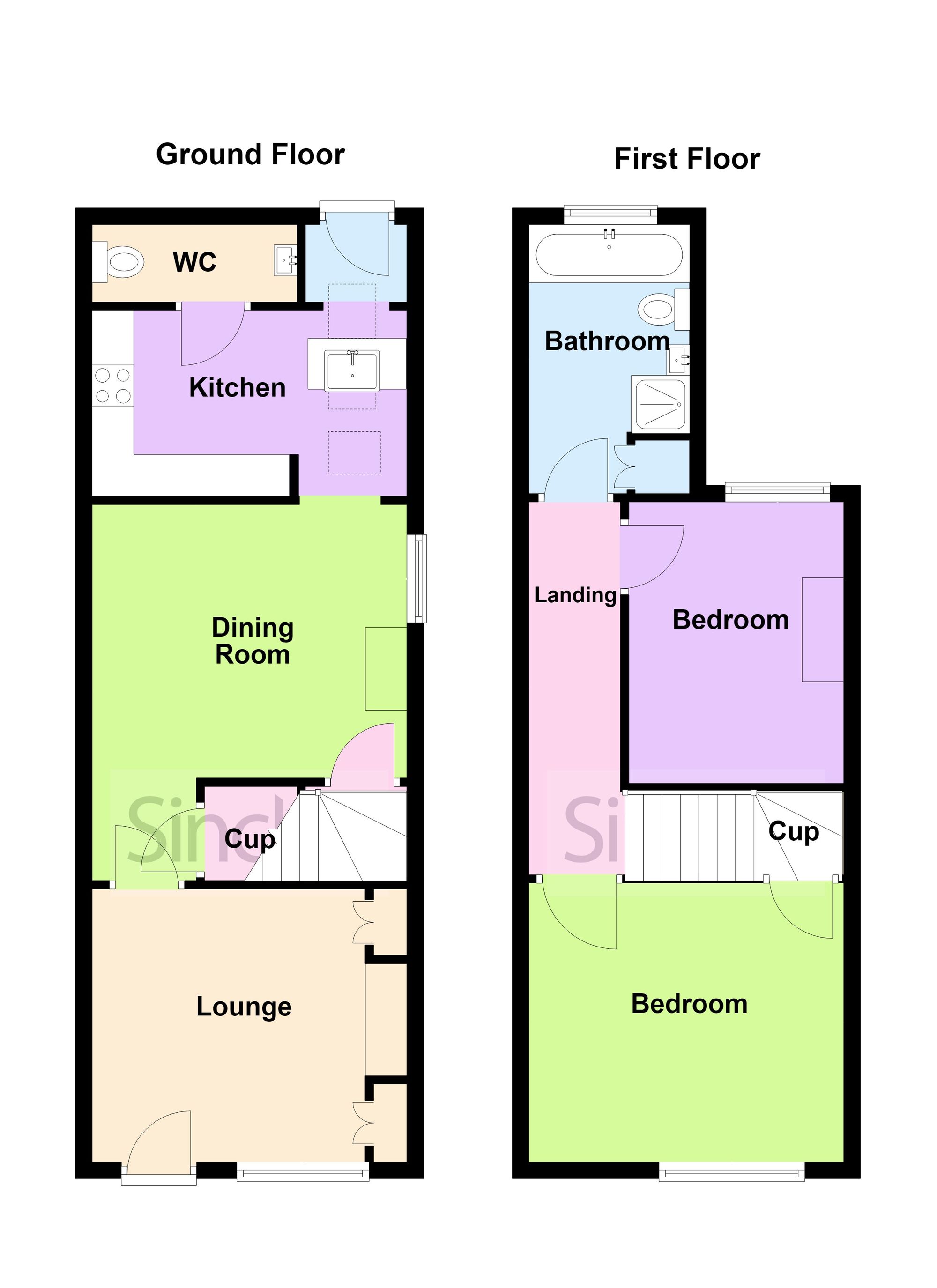 102 Newbold Road, Nuneaton floorplan