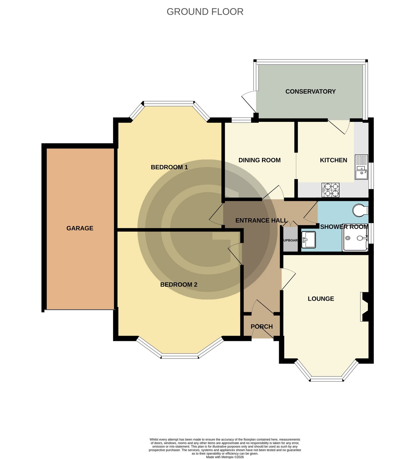 1, Second Avenue, Bexhill on Sea floorplan