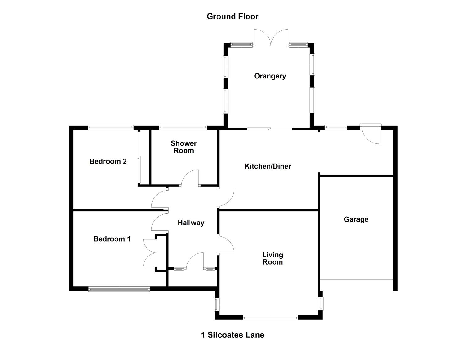 1, Silcoates Lane, Wrenthorpe floorplan