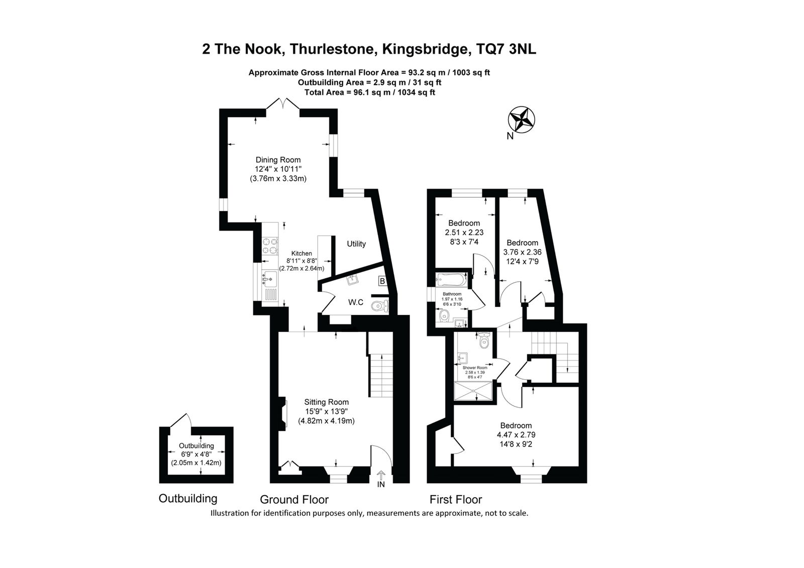 2 The Nook, Kingsbridge floorplan