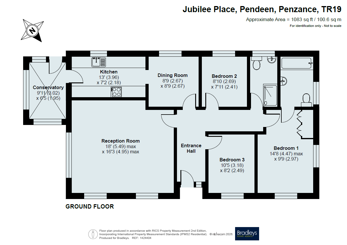 New Build,, Jubilee Place, Penzance floorplan