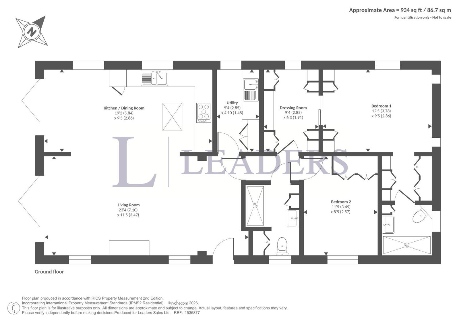 Vinnetrow Road, Chichester floorplan
