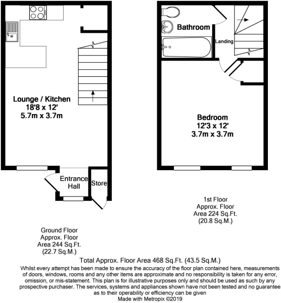 1 Bedrooms Terraced house to rent in Waverley Court, Woking, Surrey GU22