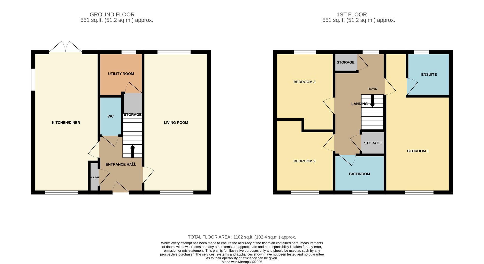 34 Iris Close, Scarborough floorplan