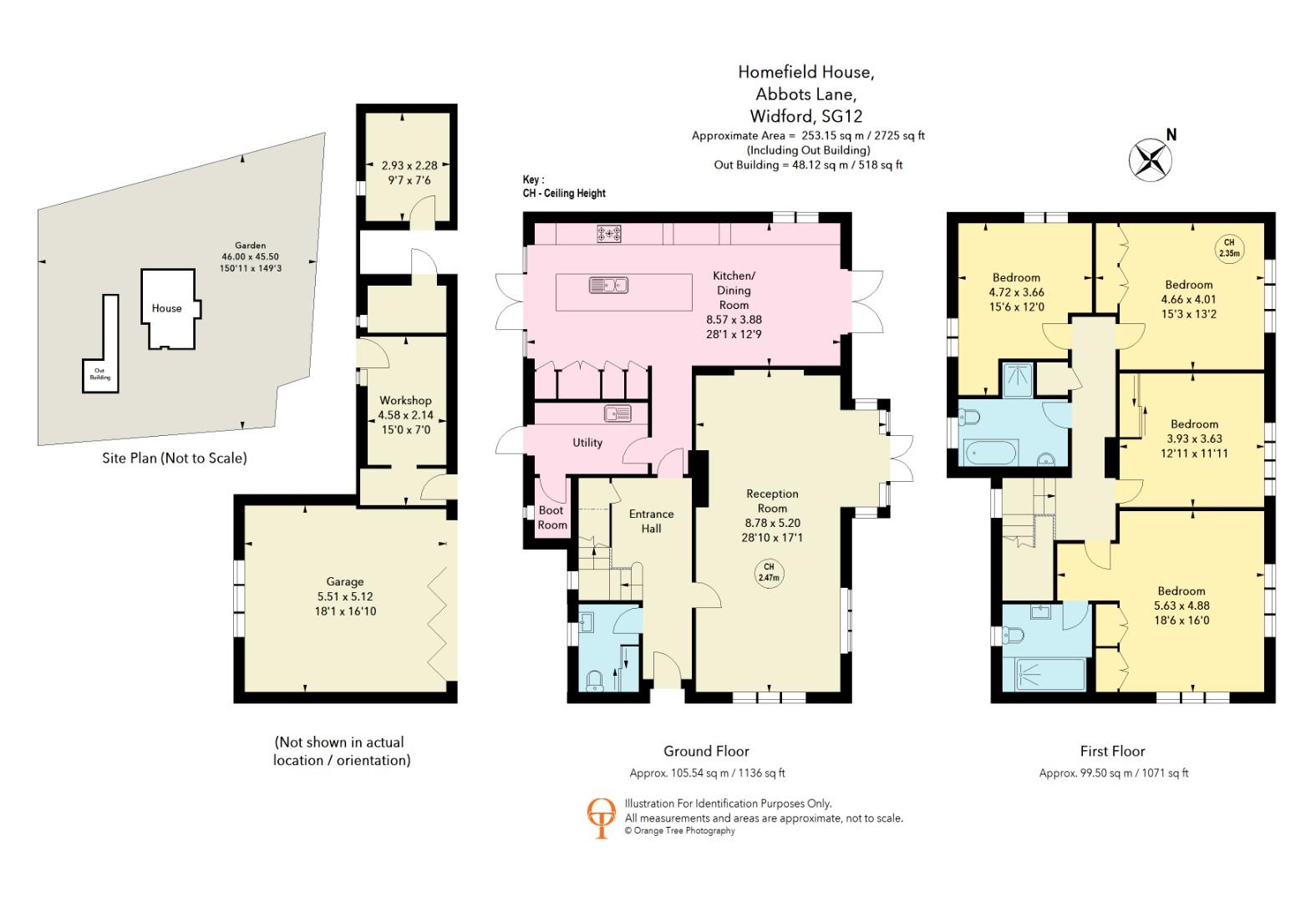 Homefield House, Abbotts Lane, Ware floorplan