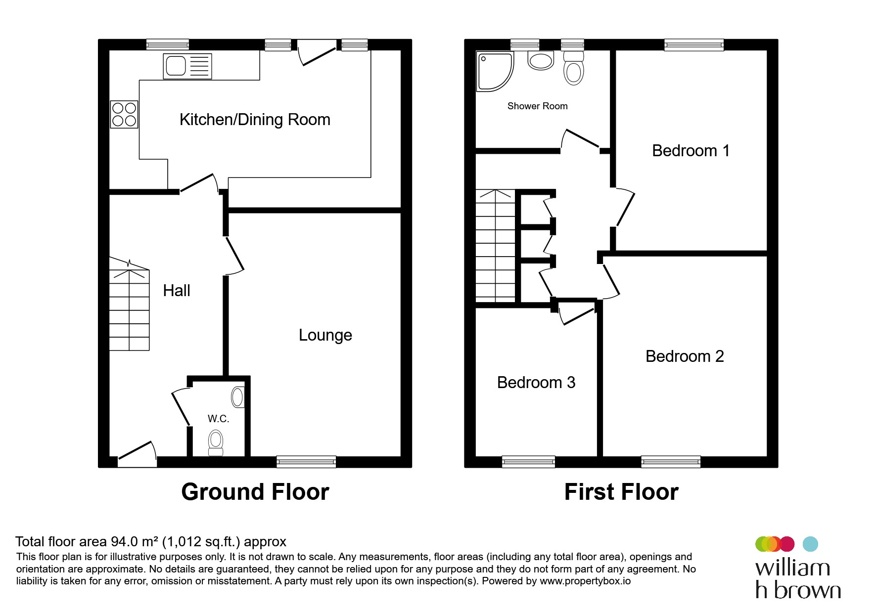 18, Wadham Grove, Hull floorplan