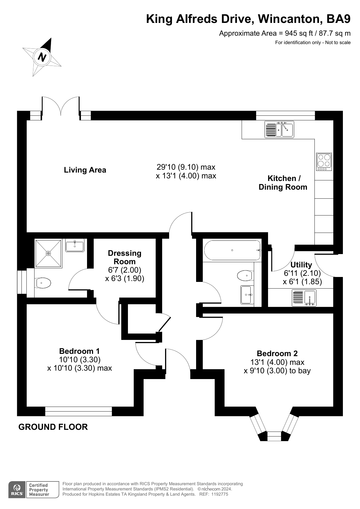 23, King Alfreds Drive, Somerset floorplan