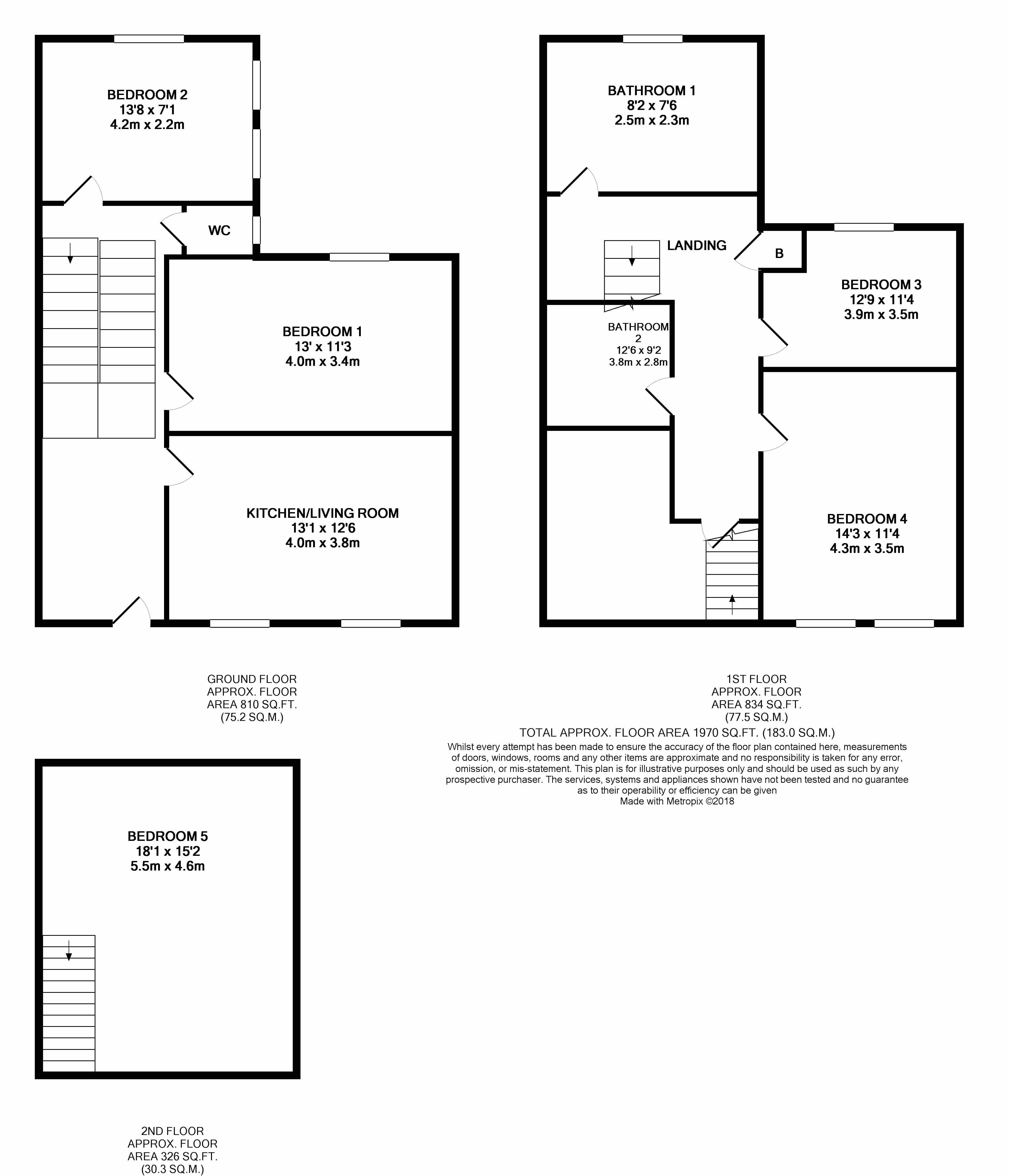 34, Old Shoreham Road, Brighton floorplan