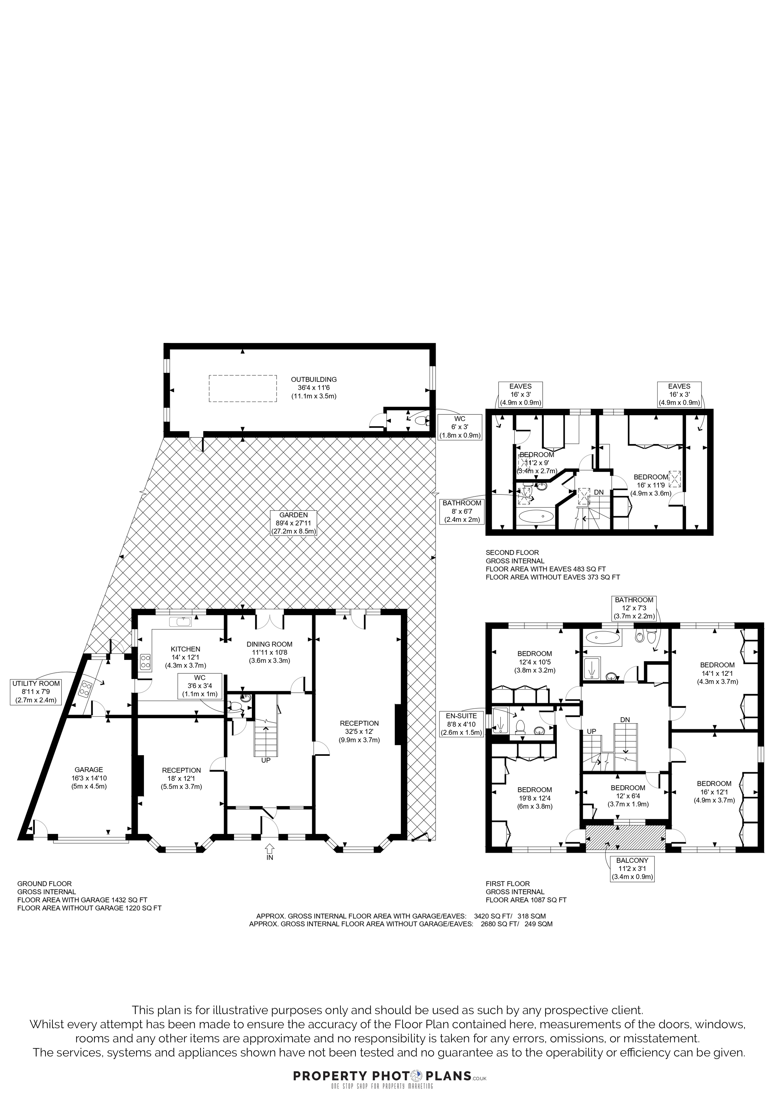 56, Elms Road, Harrow Weald floorplan