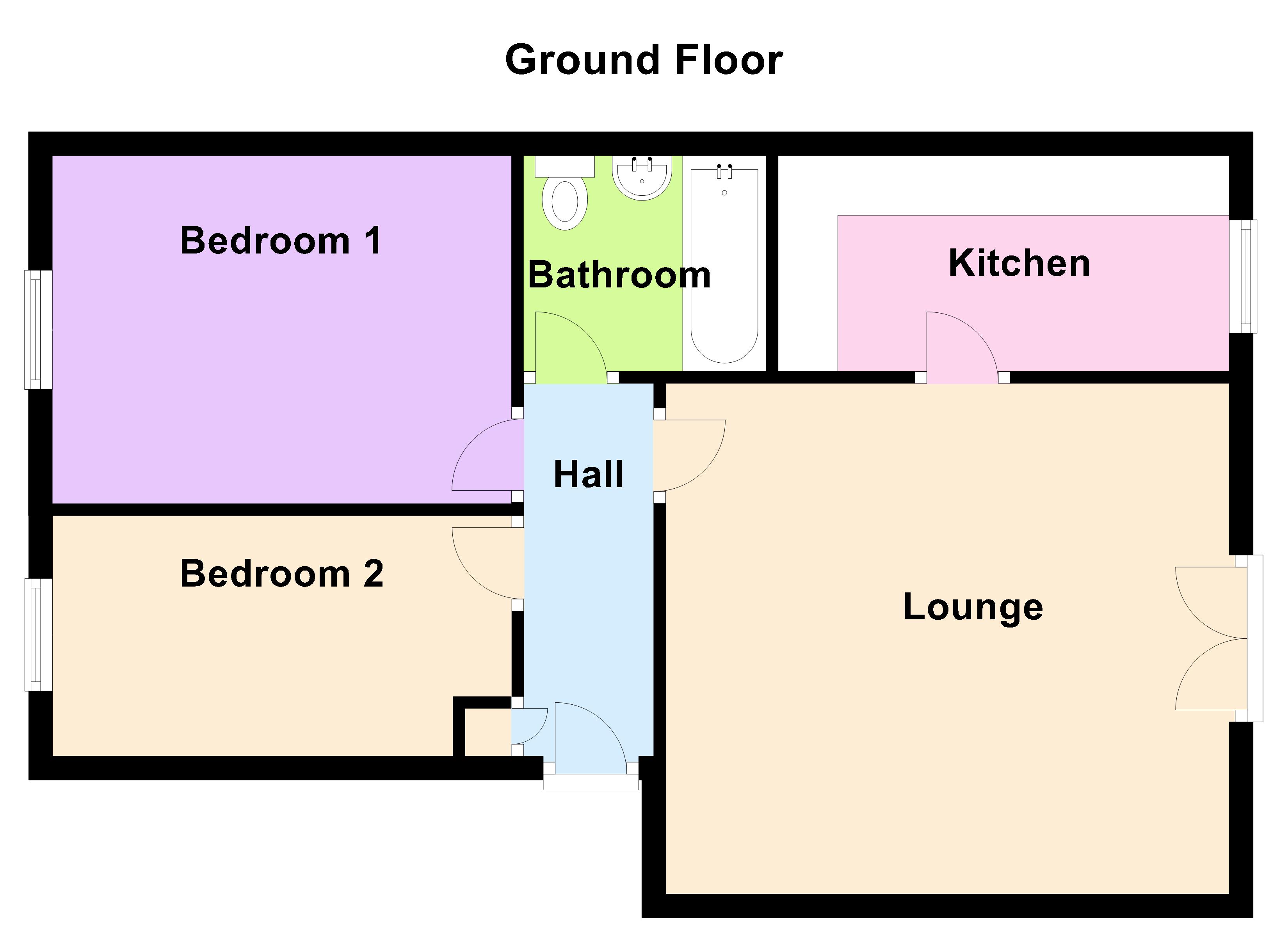 2 Bedrooms Flat for sale in Broomspring Close, Sheffield S3