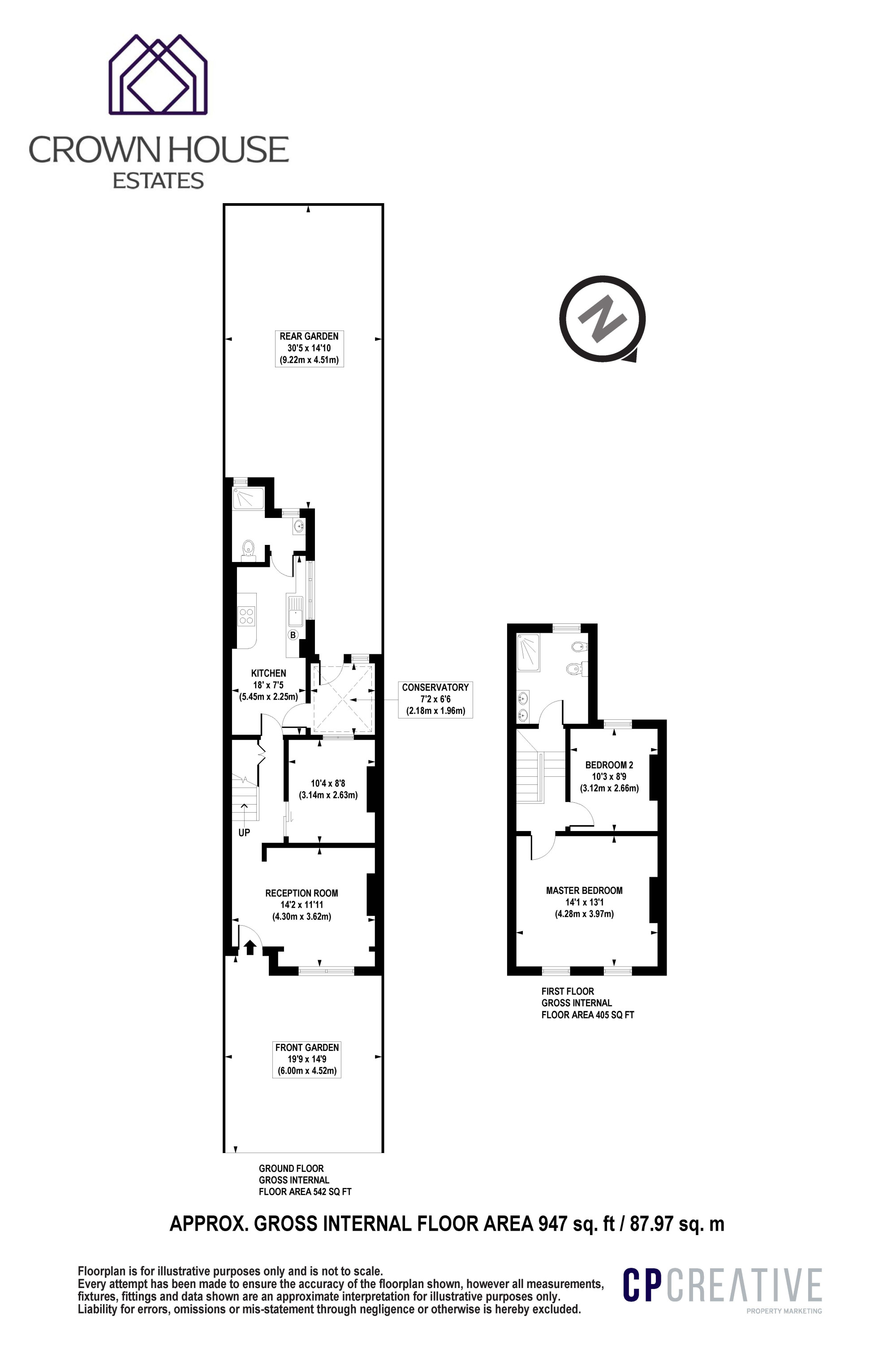 142, Long Lane, London floorplan