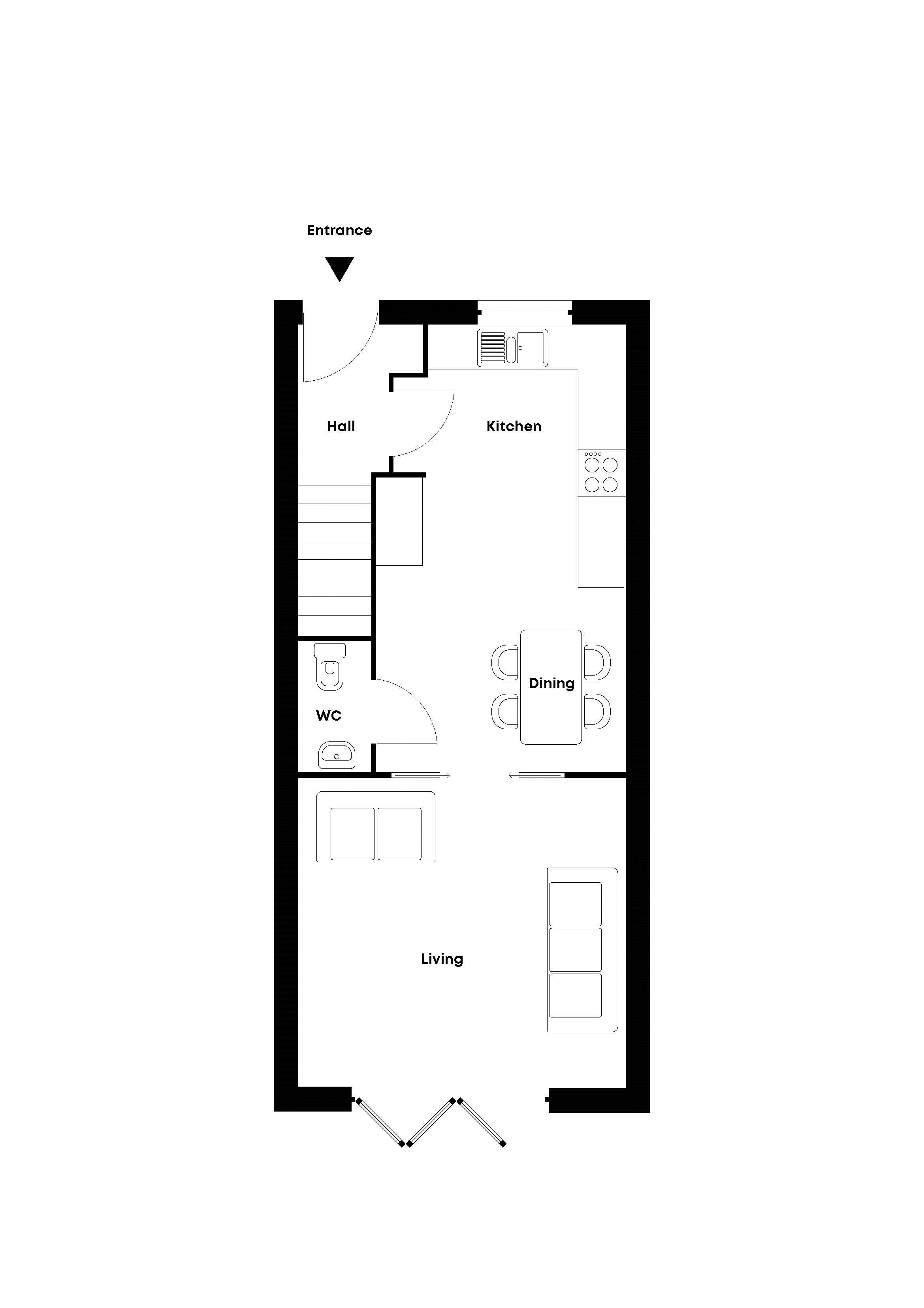 Plot 7 Linnet - Mid Town House, Waverley Green, Rotherham floorplan