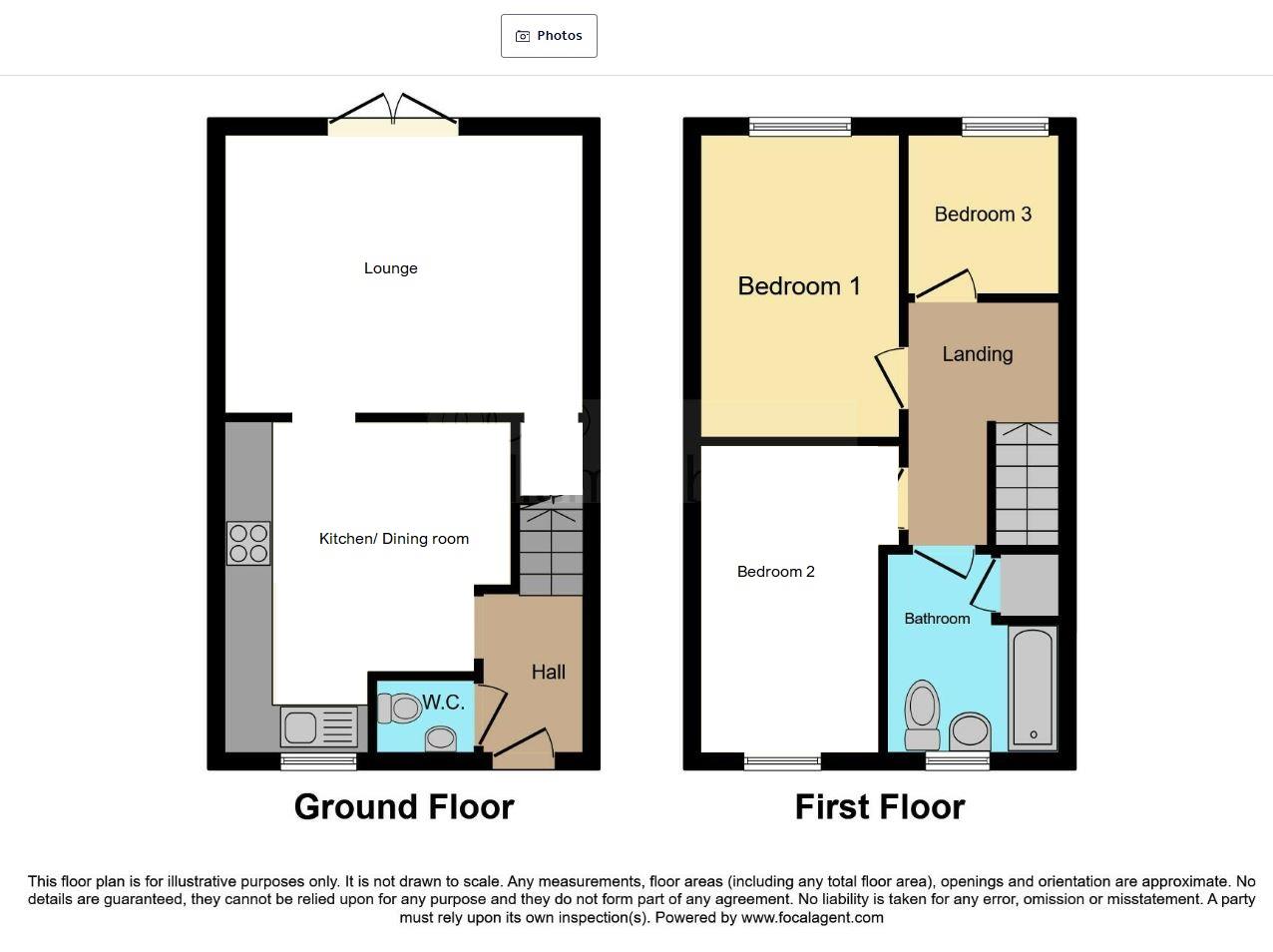 12, Woodcross Avenue, Barnsley floorplan