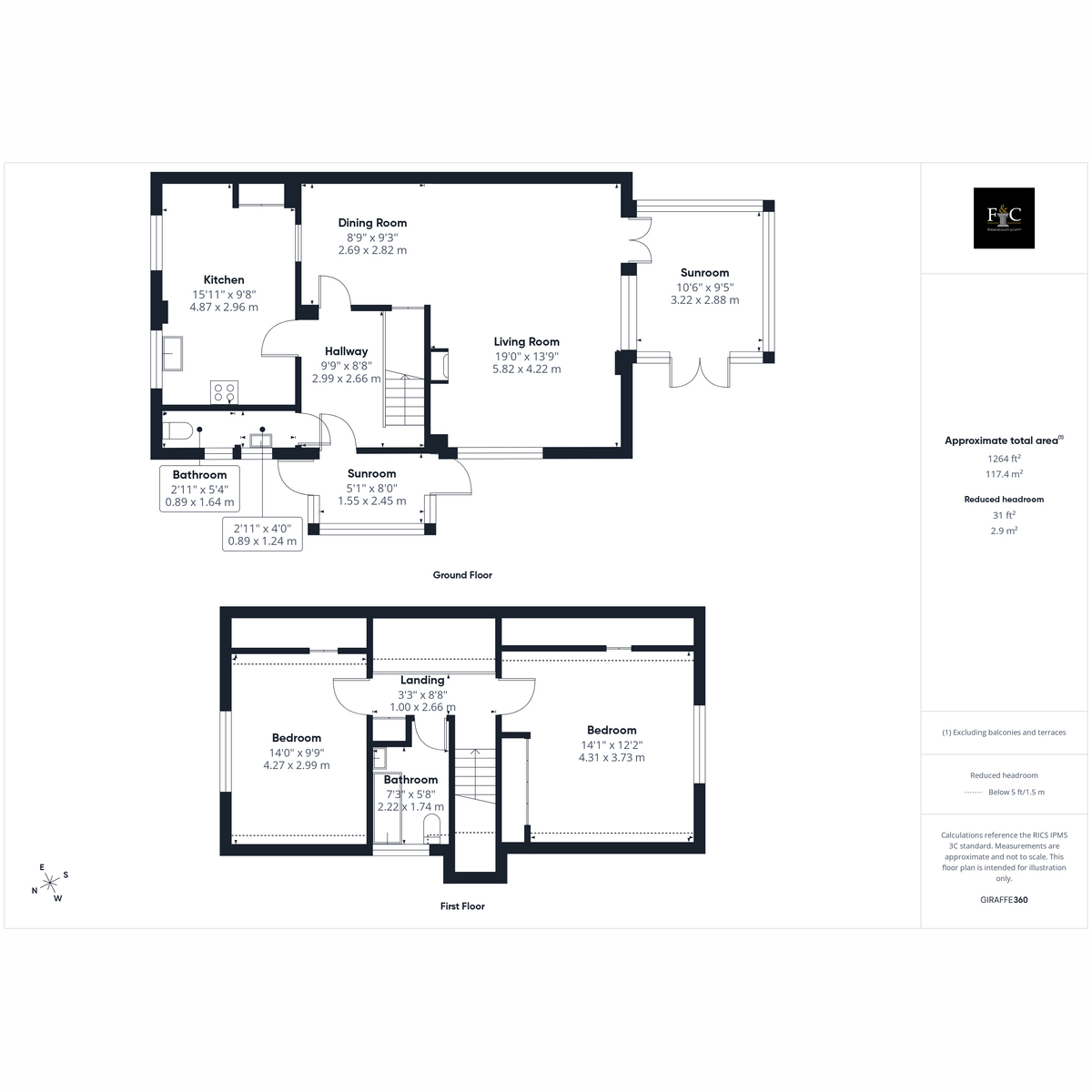 14, The Crescents, Southwold floorplan