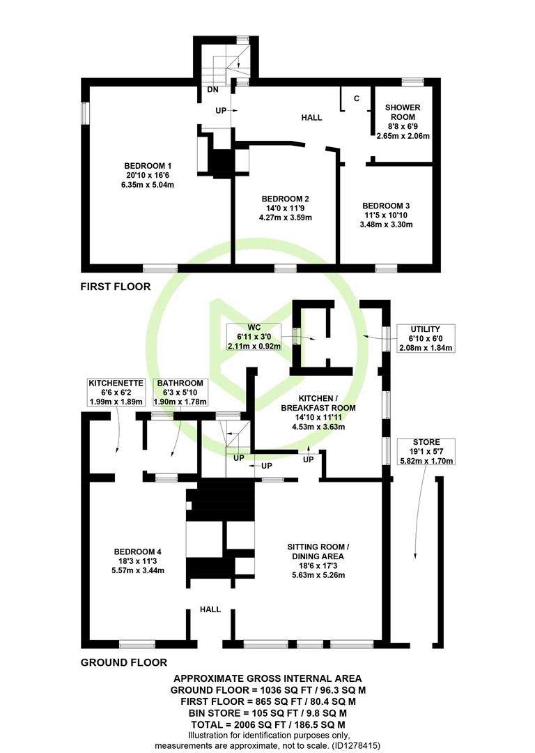 19-21, Middlebridge Street, Romsey floorplan