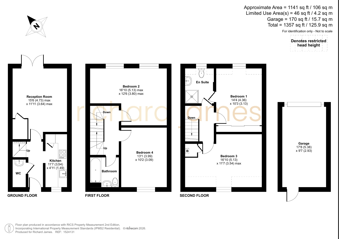5, Ravensdale, Swindon floorplan
