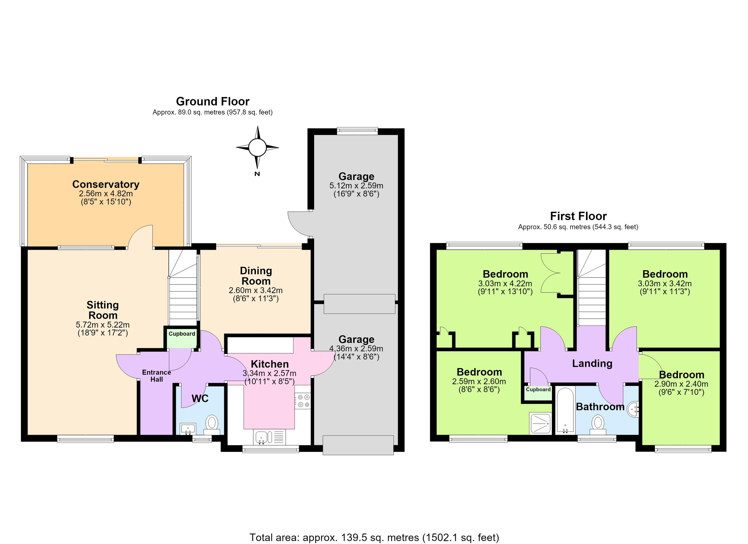 17 West View, Stowmarket floorplan