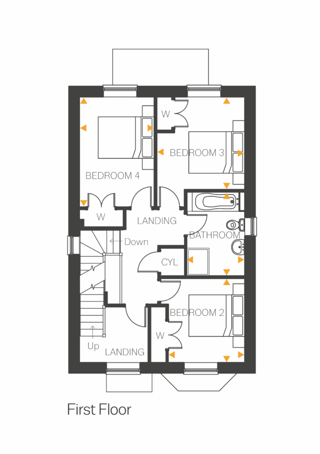 9, Zouch Road, Hathern, Leicestershire floorplan