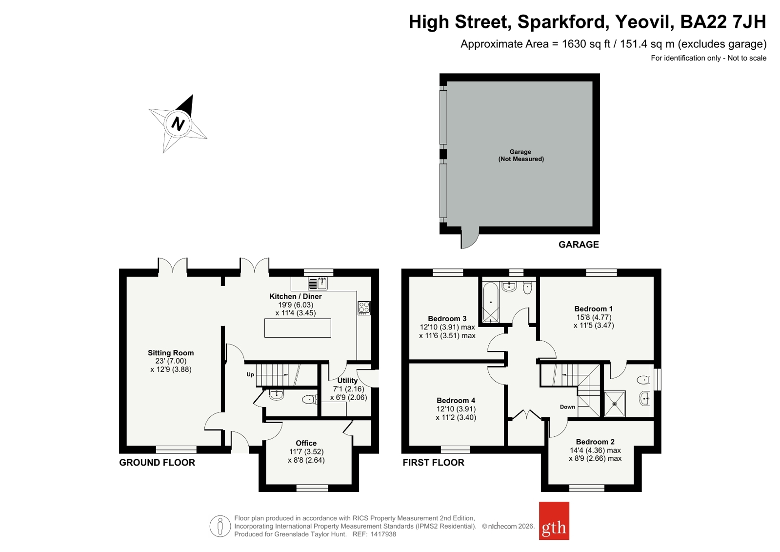 Mulberry House, 19, High Street, Yeovil floorplan