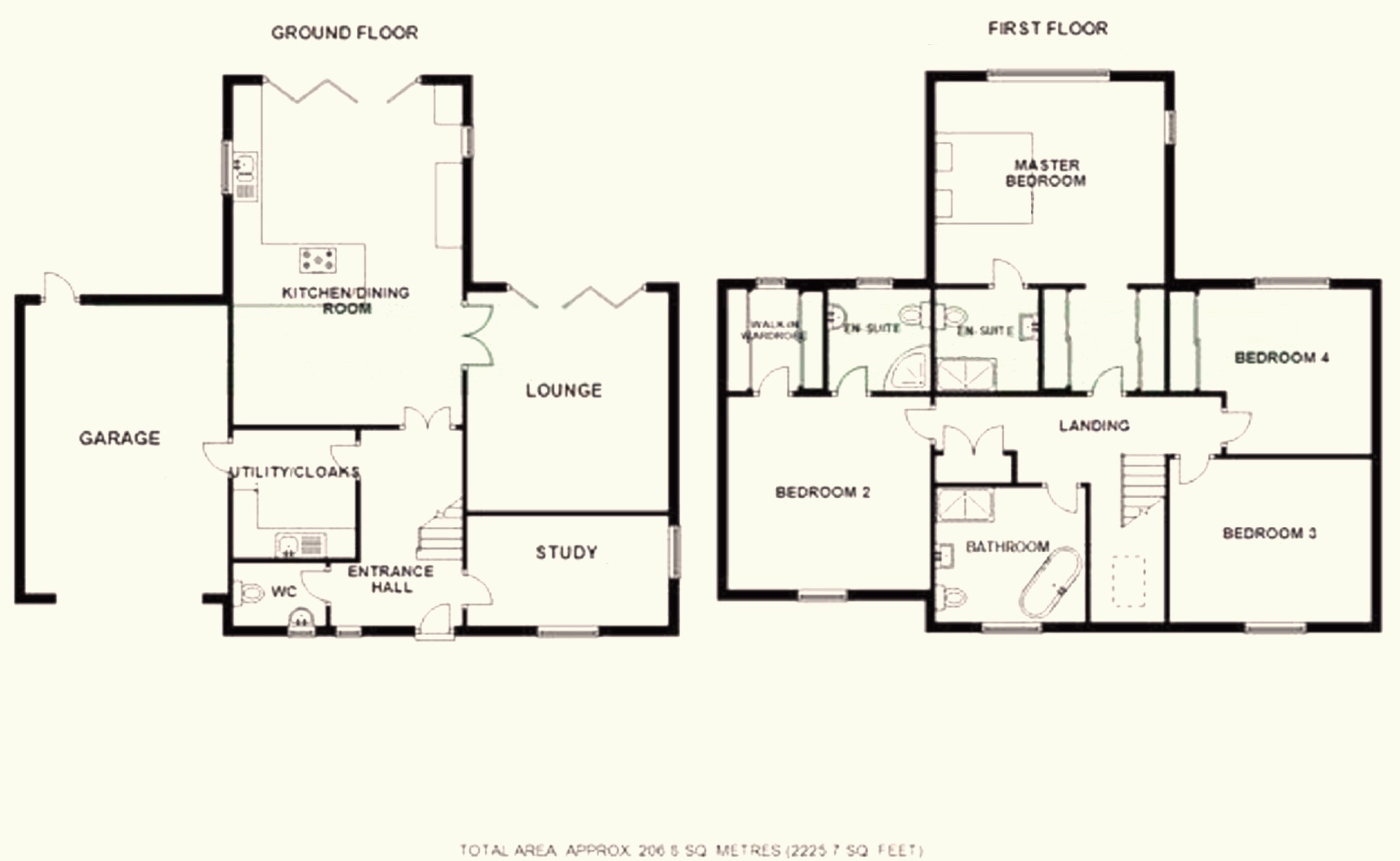 Plot 1, Corner Road, Lydney floorplan