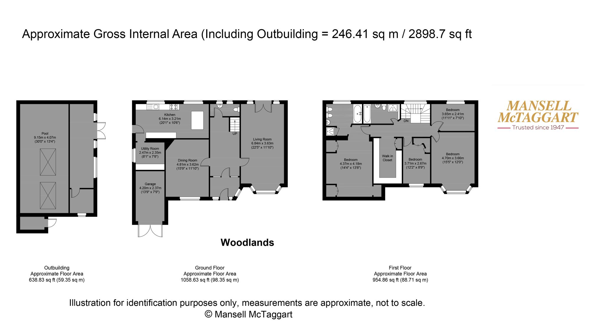 Woodlands, Hove, BN3 floorplan