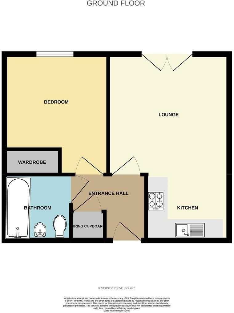 231, Riverside Drive, Lincoln floorplan